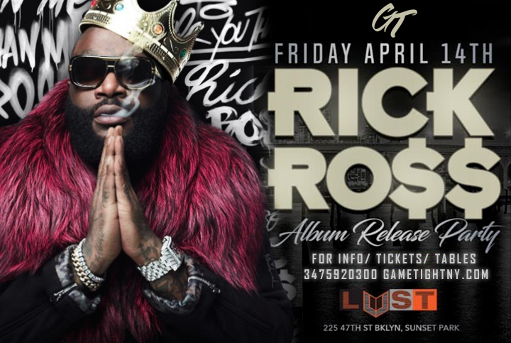 Rick Ross Album Release Party at Lust NY | Gametightny.com