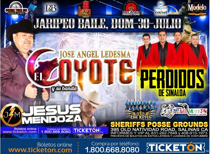 Jaripeo Baile Salinas Tickets Boletos Sherriff's Possey