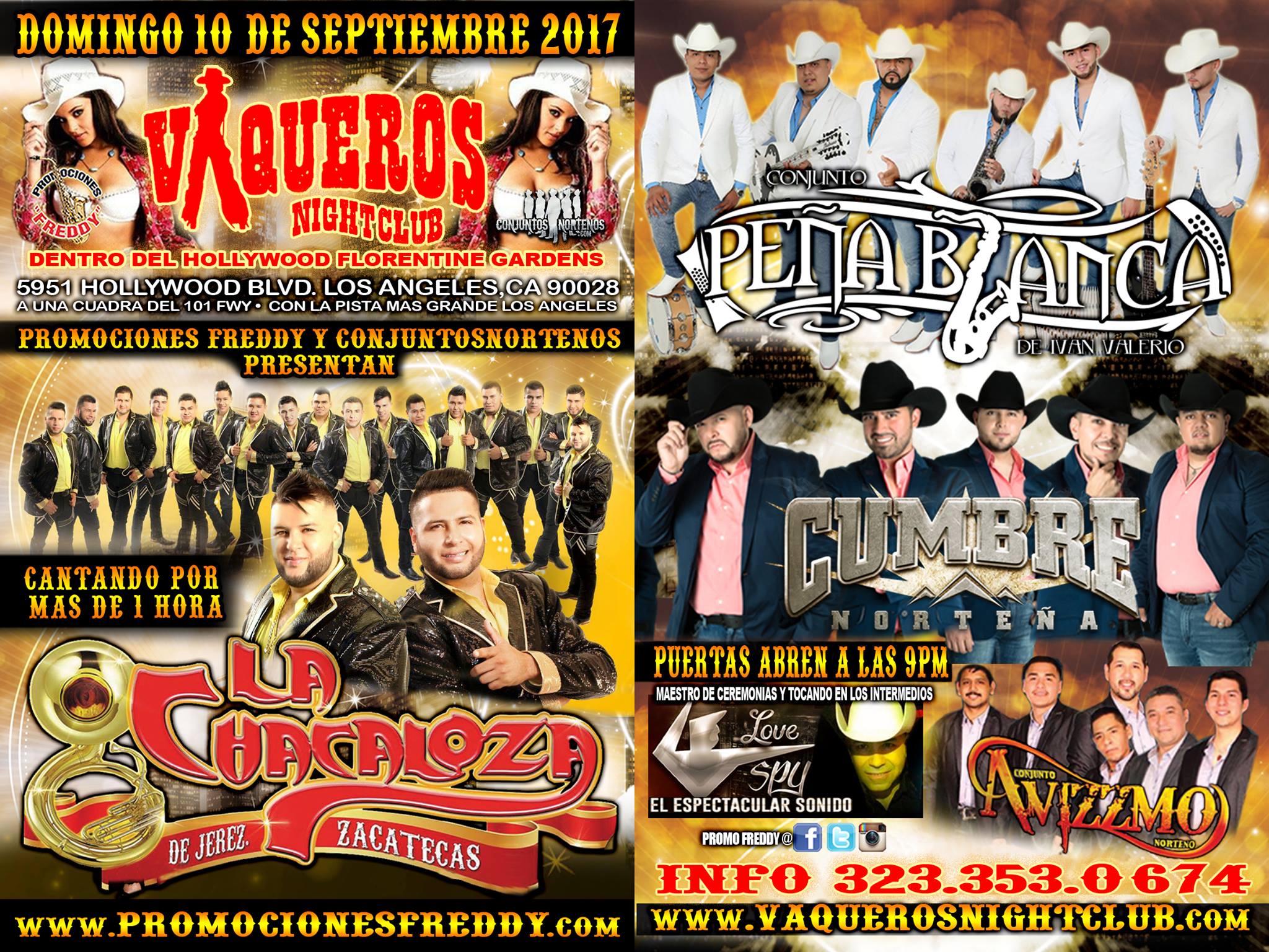 La Chacaloza De Jerez Zactecas Tickets 09/10/17