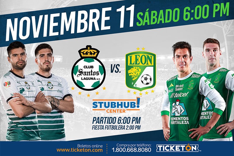 Santos vs Leon Carson Tickets Boletos Stubhub Center