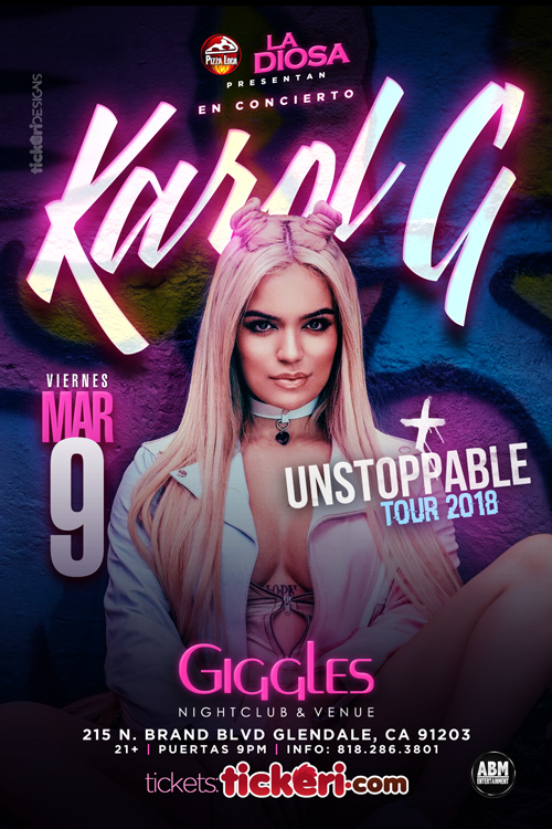 KAROL G Tickets 03/09/18