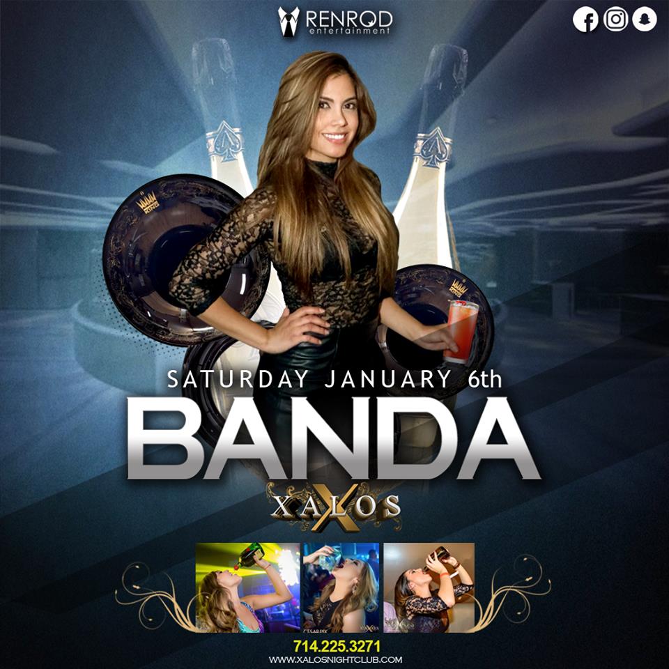 Banda Night Anaheim Tickets Boletos Xalos Event