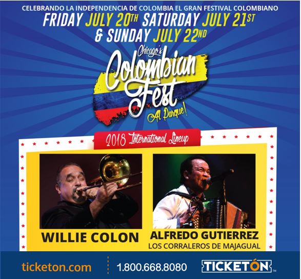 Festival Colombiano En Chicago Tickets Boletos at Kelvyn Par