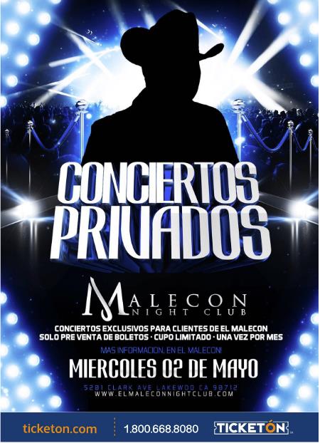 Concierto Privado Lakewood Tickets Boletos El Malecon