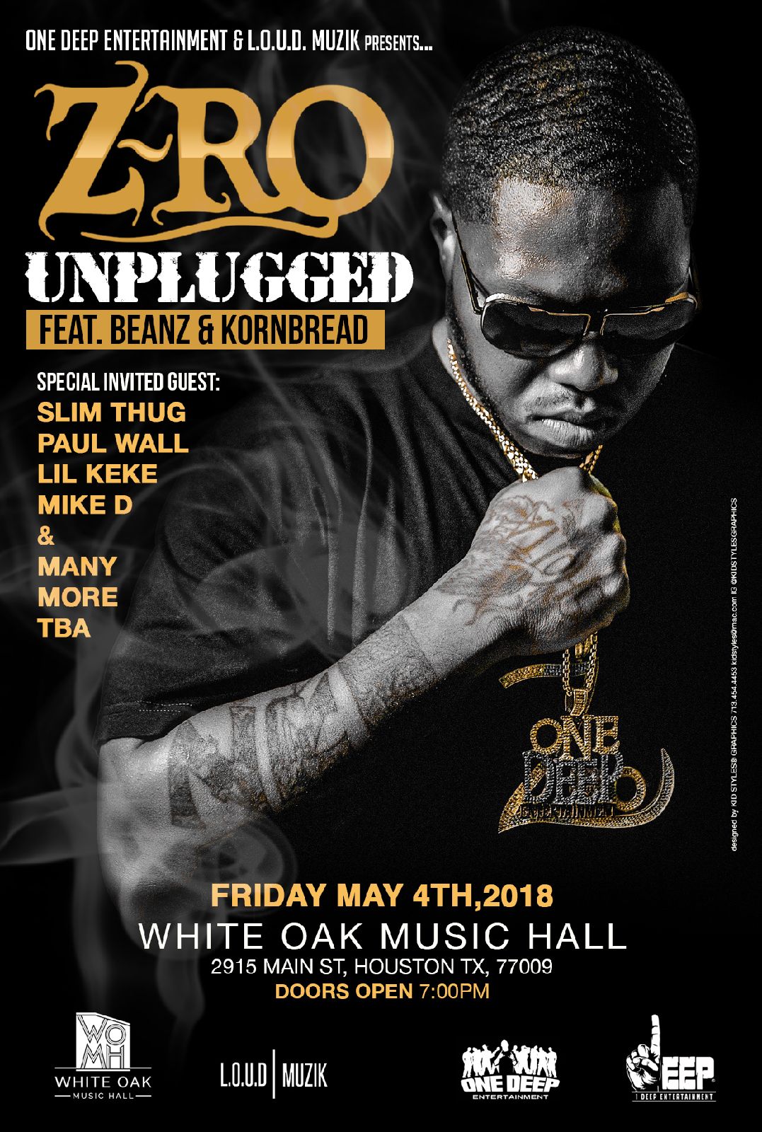 Z Ro Unplugged Tickets 05 04 18