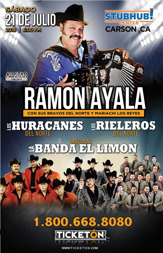 Ramon Ayala Carson Tickets Bolets StubHub Center