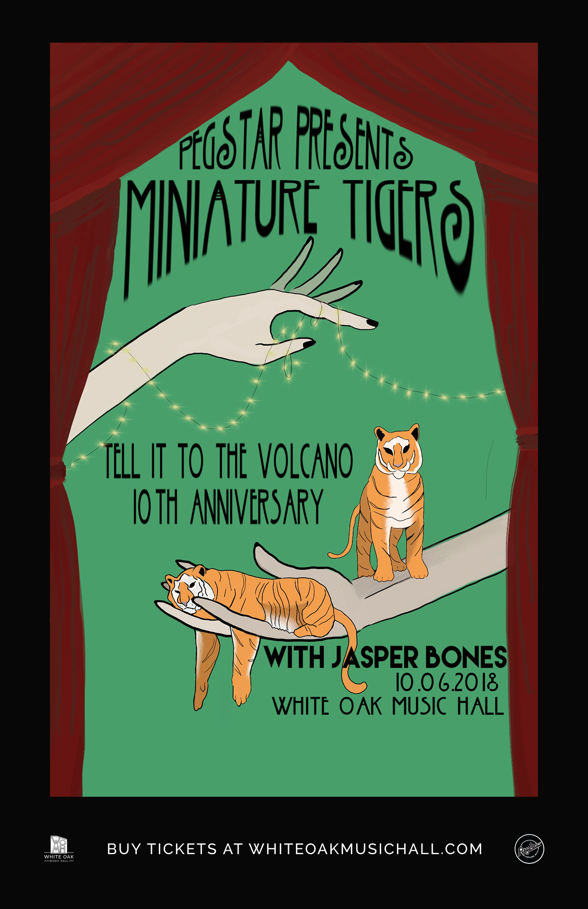 Miniature Tigers Tell It To The Volcano 10th Anniversary Tickets 10/06/18