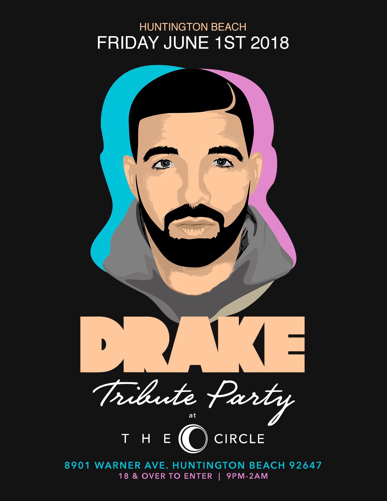 DRAKE Tribute Party Tickets 06/01/18