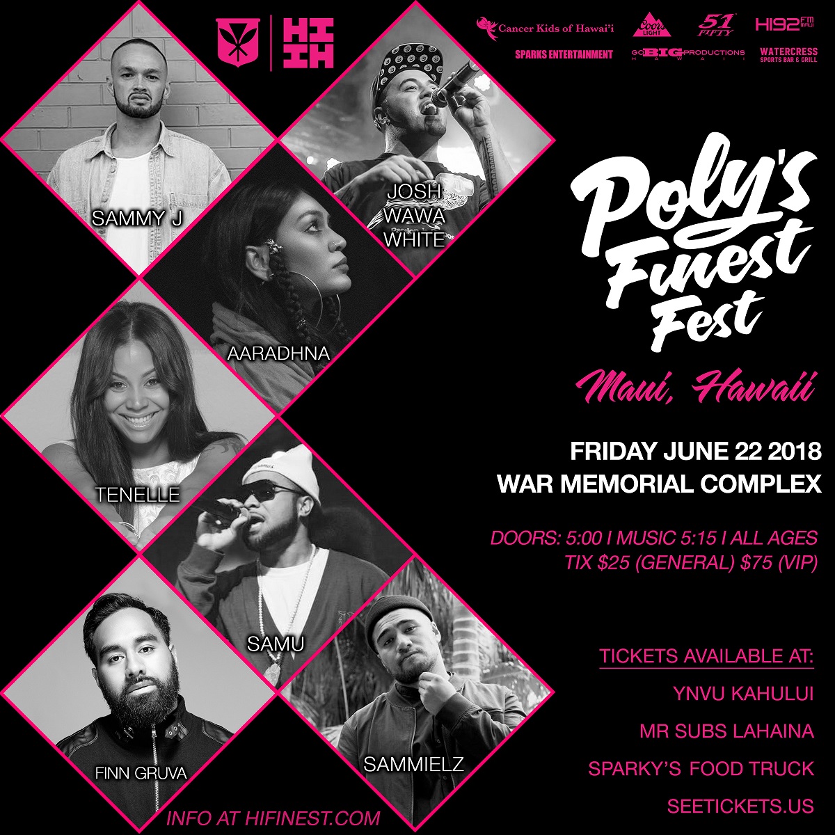 Poly's Finest Fest Tickets 06/22/18