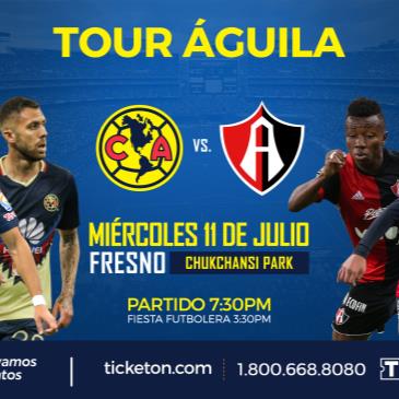 CLUB AMERICA VS ATLAS Tickets 1800 Tulare St, Fresno, CA, United States,  93721 | Ticketón