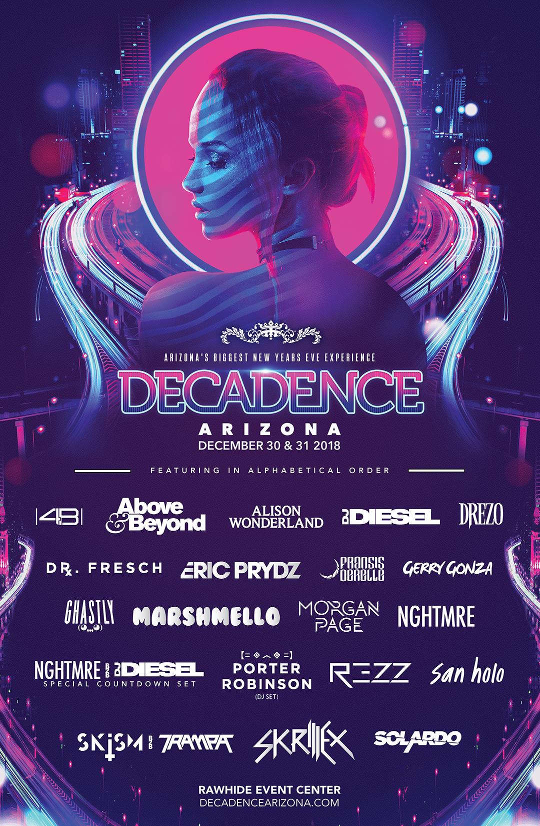 Decadence 2025 Tickets