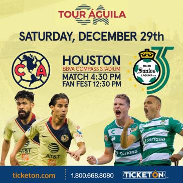 CLUB AMERICA VS SANTOS Tickets 2200 Texas Ave., Houston, TX, United States,  77003 | Ticketón