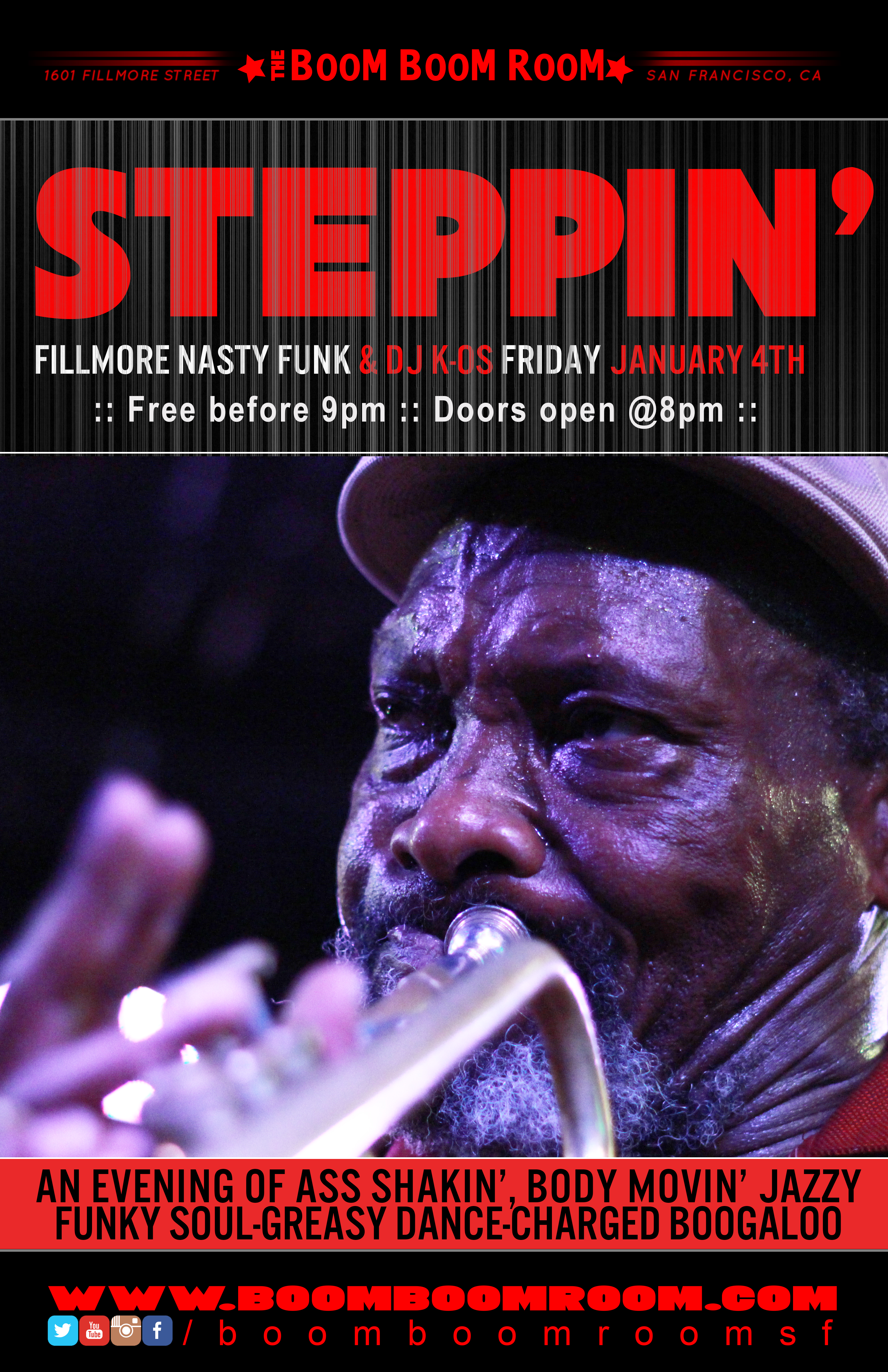 Buy Tickets To Oscar Myers Steppin Fillmore Nasty Funk At