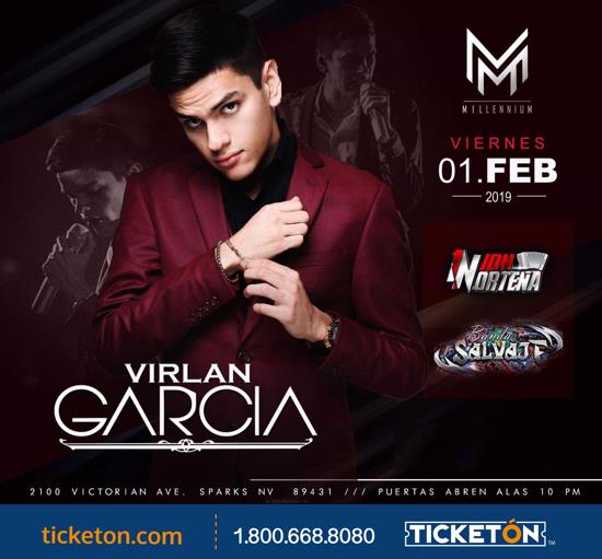 Virlan Garcia Sparks Tickets Boletos Millennium NightClub