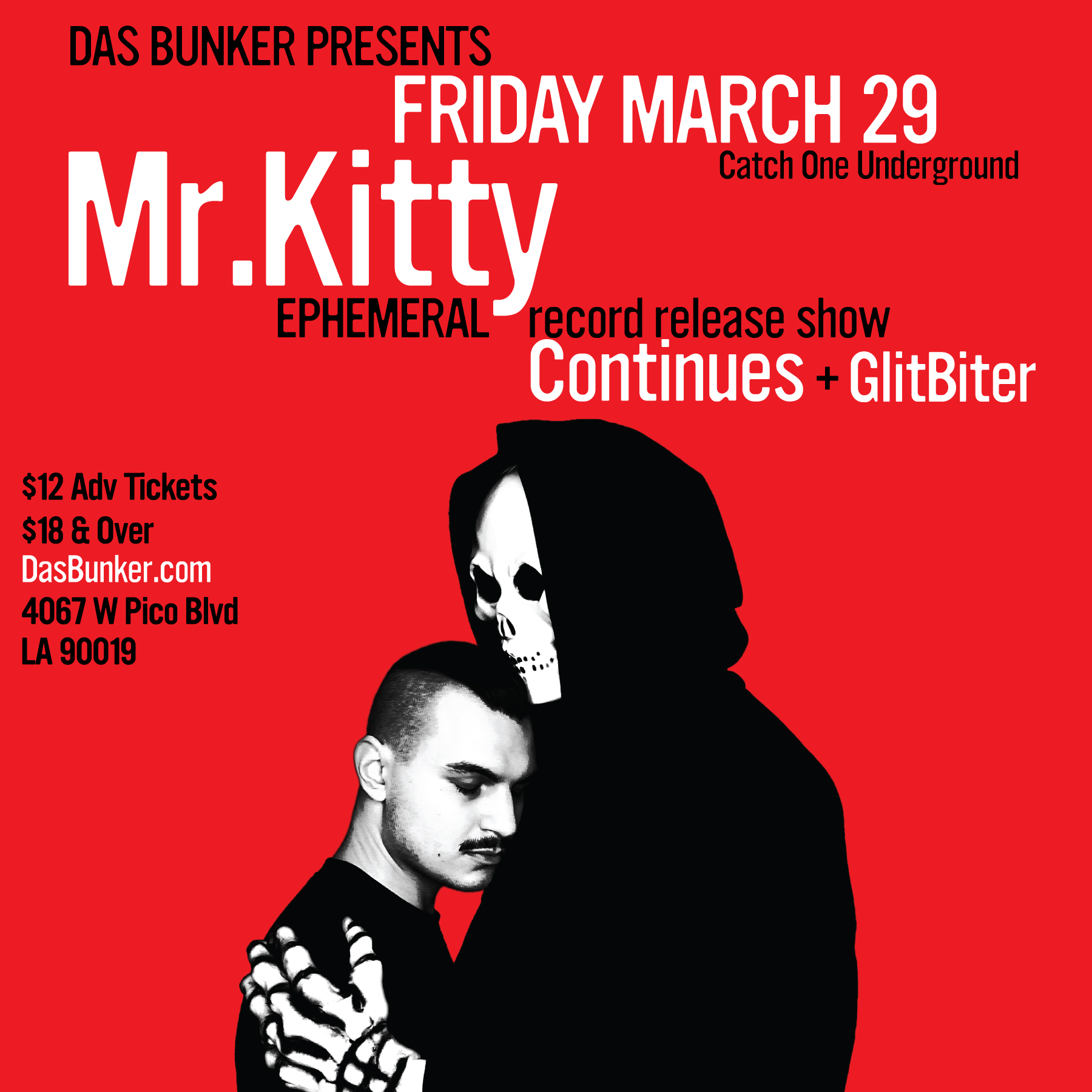 Buy Tickets to Mr.Kitty in Los Angeles on Mar 29, 2019