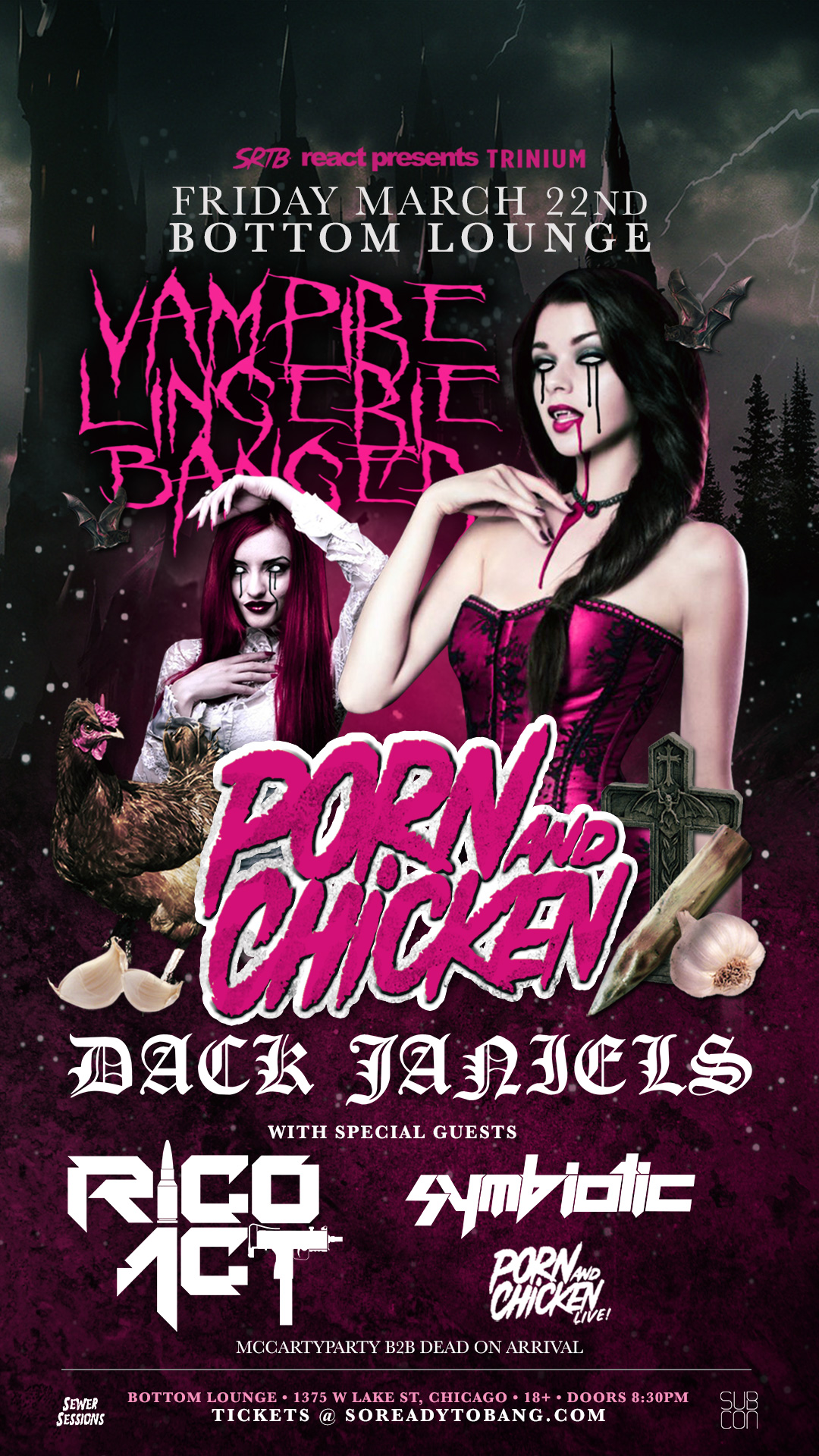 1080px x 1920px - Buy Tickets to Porn and Chicken: Dack Janiels in Chicago on ...