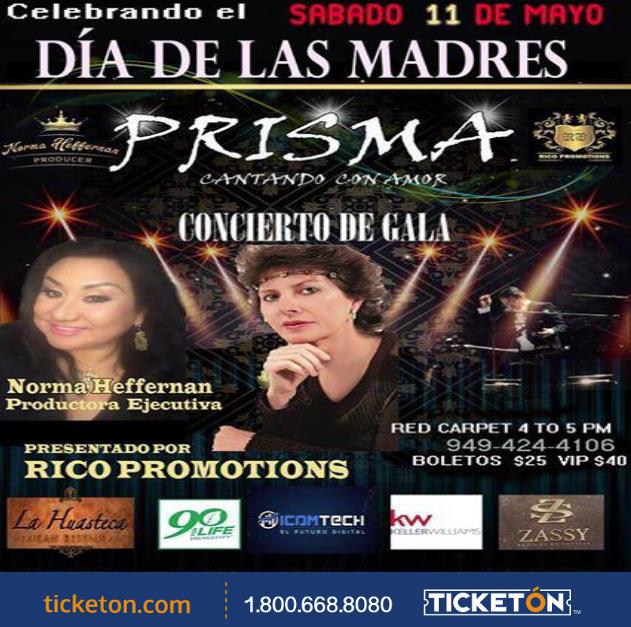 Prisma en Concierto Lynwood Tickets Boletos La Huasteca