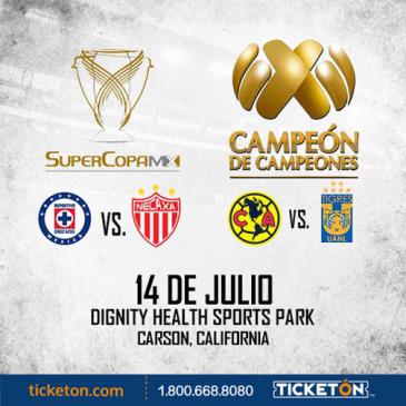Super Copa MX Campeon Campeones Los Angeles Tickets Boletos