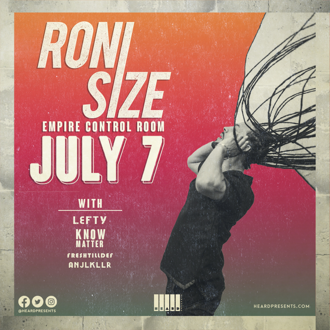 Buy Tickets to Roni Size in Austin on Jul 07, 2019