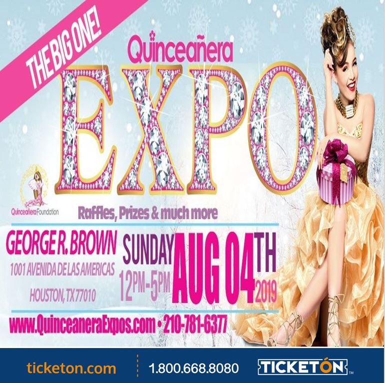 Quinceañera Expo Houston Tickets Boletos R. Brown