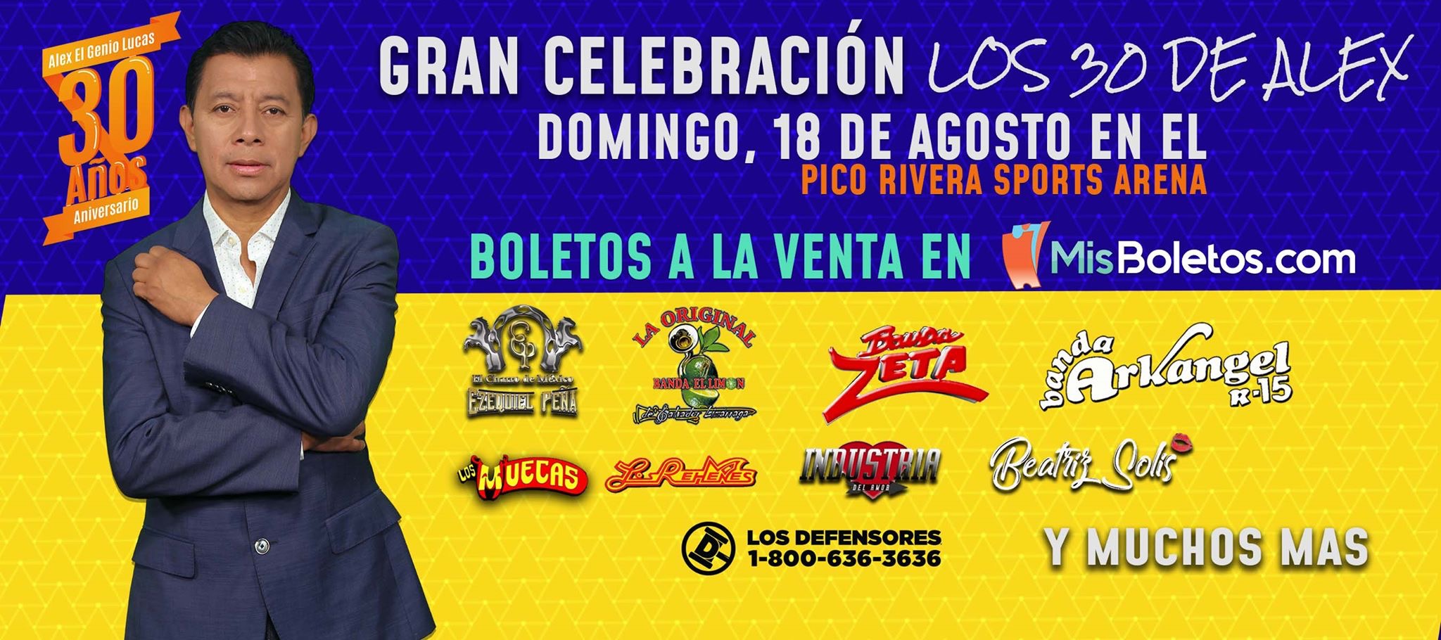 Buy Tickets to EL GENIO LUCAS 30 ANIVERSARIO E.PENA O. BANDA LIMON Y