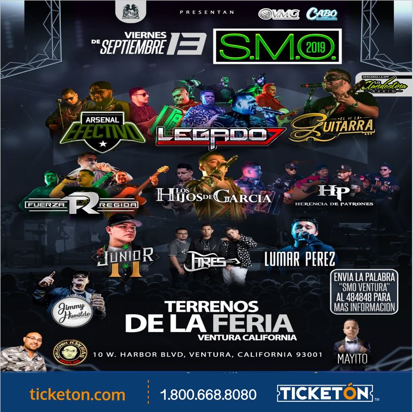 SMO Tour Terrenos de la Feria de Ventura Tickets Boletos