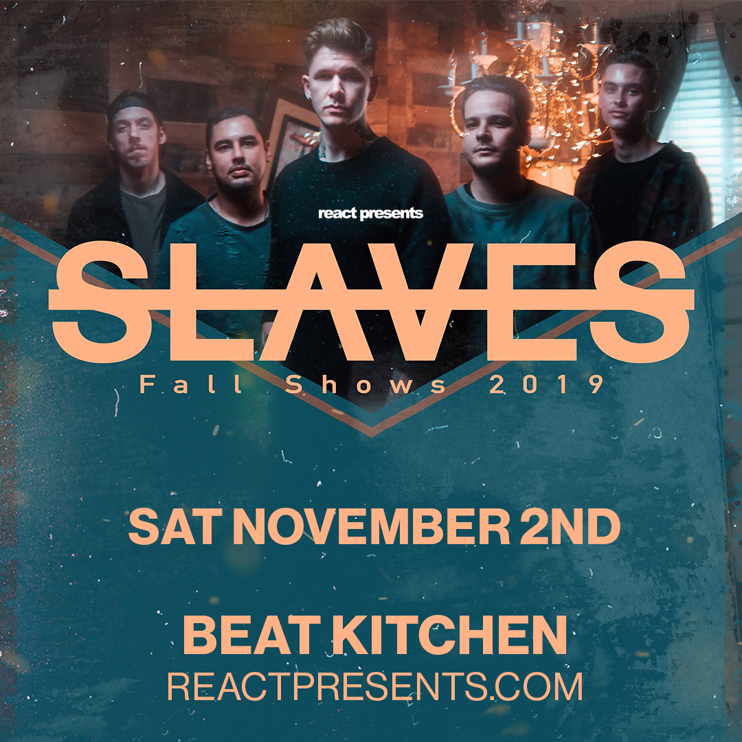 Buy Tickets to Slaves in Chicago on Nov 02, 2019