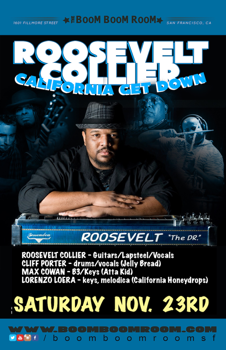 roosevelt collier tour dates