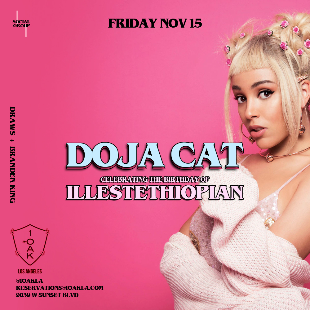 Buy Tickets to Doja Cat live at 1 Oak in West Hollywood on Nov 15, 2019