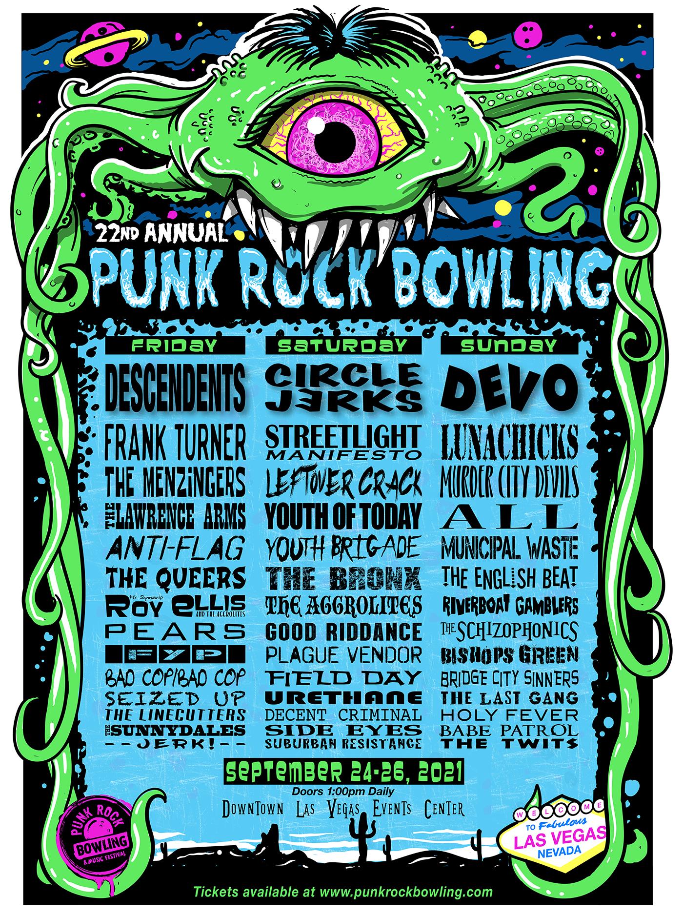 Buy Tickets to Punk Rock Bowling and Music Festival 2021 in Las Vegas