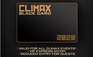 CLIMAX 2020 BLACK CARD: 