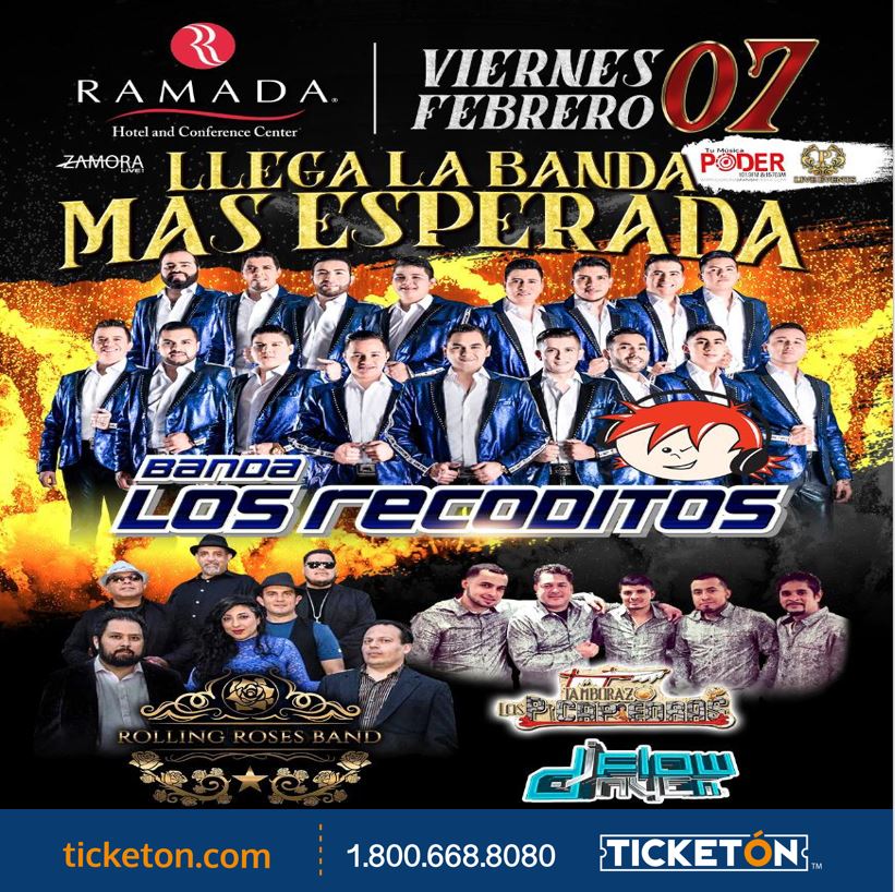Banda Los Recoditos Louisville Tickets Boletos Ramada Hotel