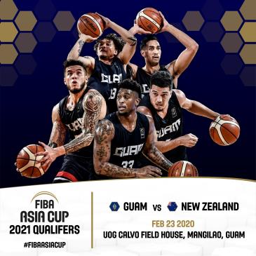 GUAM VS NEW ZEALAND | FIBA ASIA CUP QUALIFIER: 