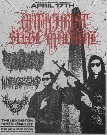 Antichrist Siege Machine(Postponed TBA): 