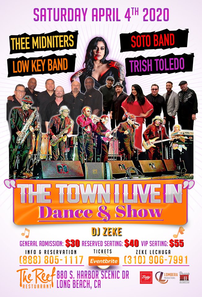 Buy Tickets to The Town I Live In in Long Beach on Apr 04, 2020