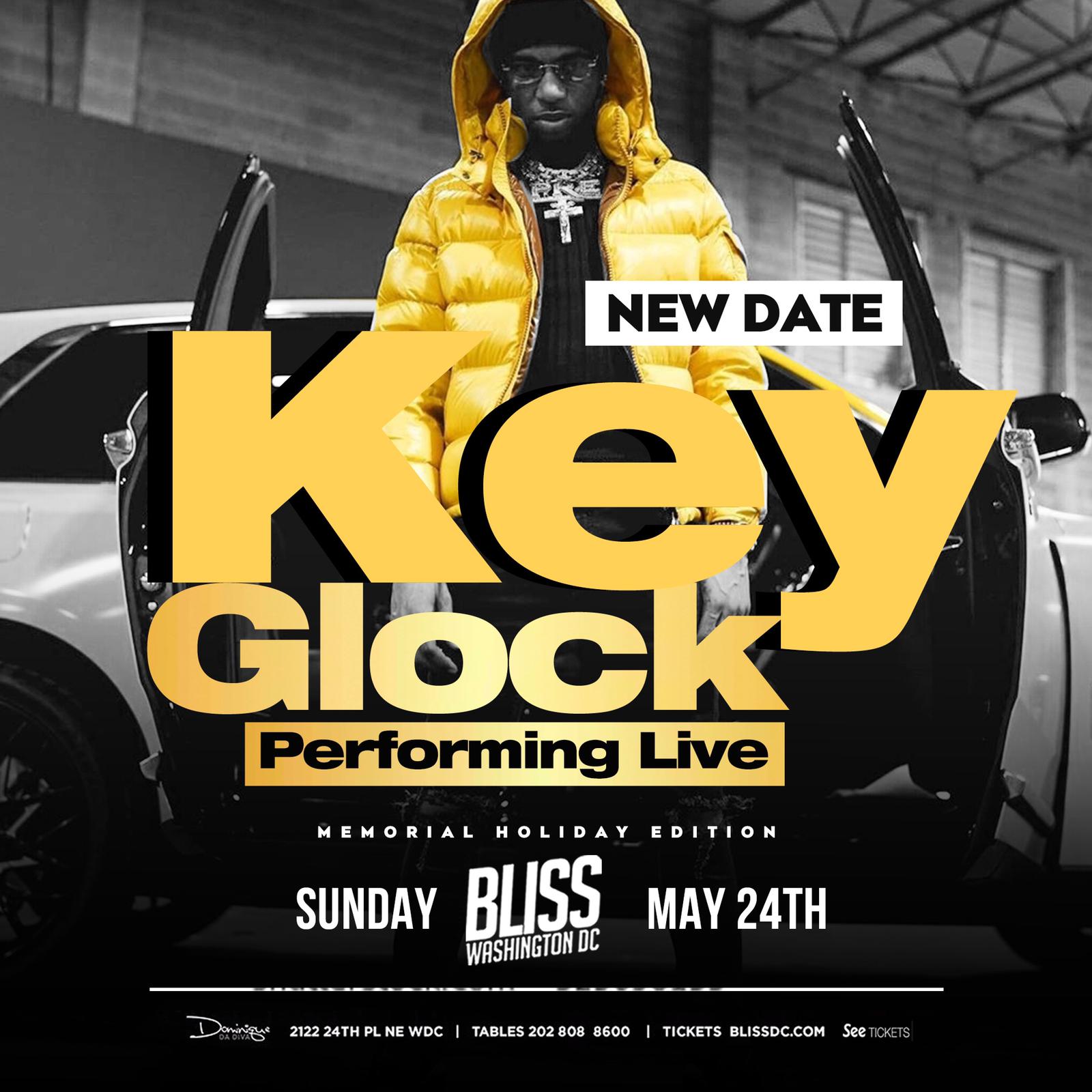 Buy Tickets to KEY GLOCK AT BLISS in Washington on May 24, 2020