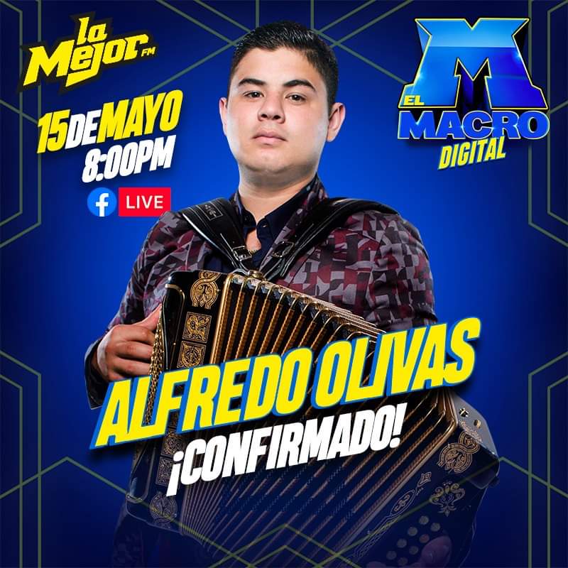 Alfredo Olivas Free Live Concierto En Casa - Ticketon