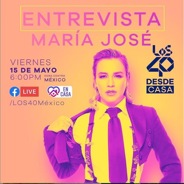Maria Jose Free Live Concierto En Casa Ticketon