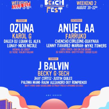 Buy Tickets To Baja Beach Fest 21 Weekend 1 In Rosarito Beach On Aug 13 21 Aug 15 21
