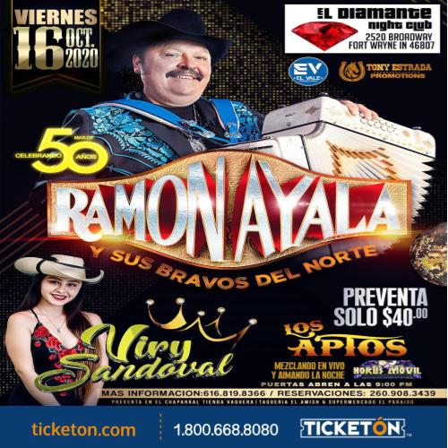 Ramon Ayala Fort Wayne Tickets Boletos El Diamante