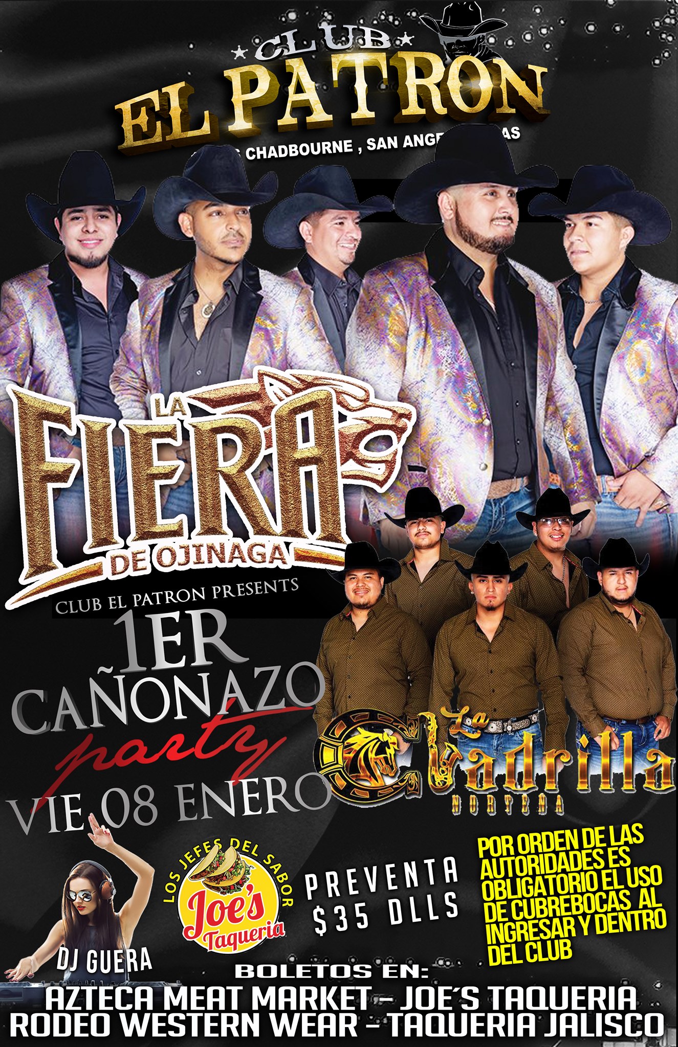 La Fiera - Club El Patron Tickets Boletos | San Angelo TX