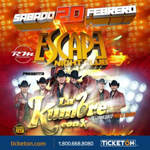 La Kumbre con K Escape Tickets Boletos Carson CA