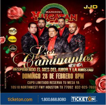 Los Caminantes - Mariscos Yucatan Tickets Boletos | Houston TX - 02/28/21