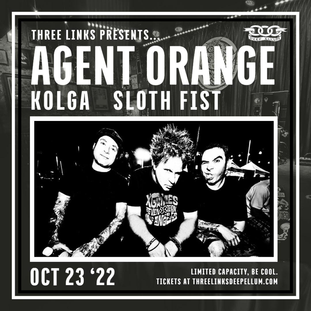 Buy Tickets to Agent Orange in Dallas on Oct 23, 2022