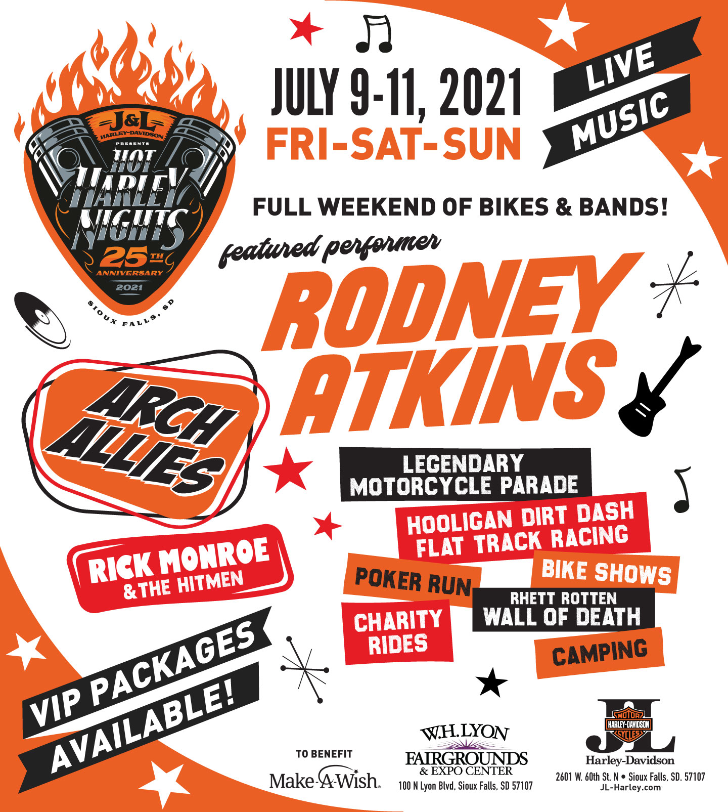 Buy Tickets to Hot Harley Nights 25th Anniversary Edition in Sioux