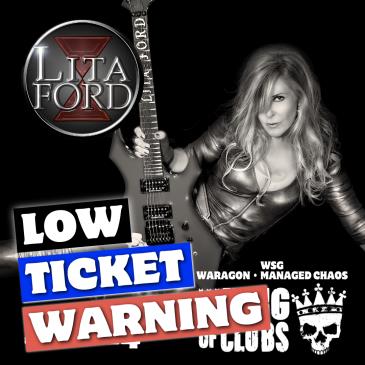 SOLD OUT: Lita Ford: 