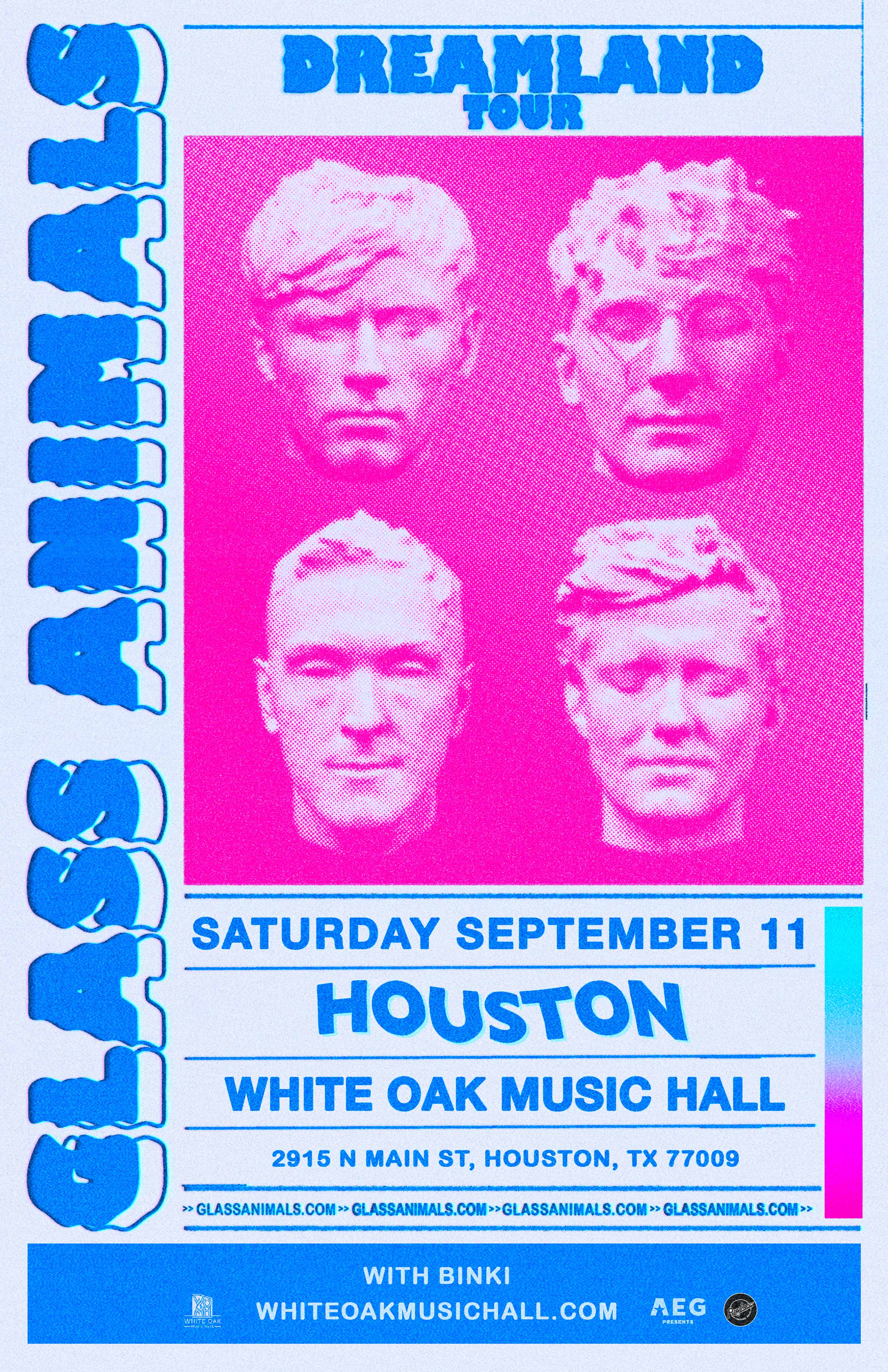 Buy Tickets to Glass Animals Dreamland Tour in Houston on Sep 11, 2021