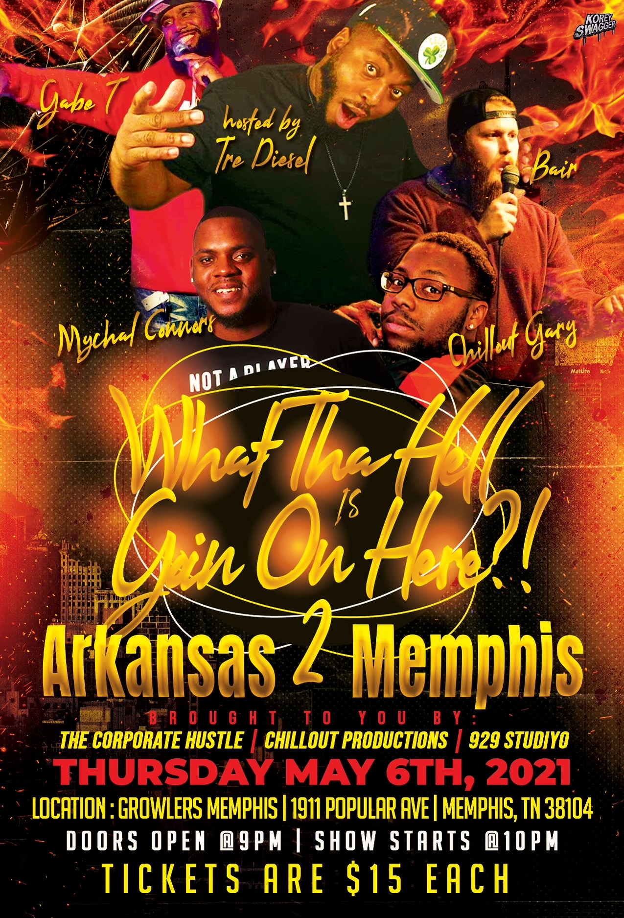 Buy Tickets to What Tha Hell Is Going On Here?! Comedy Tour in Memphis