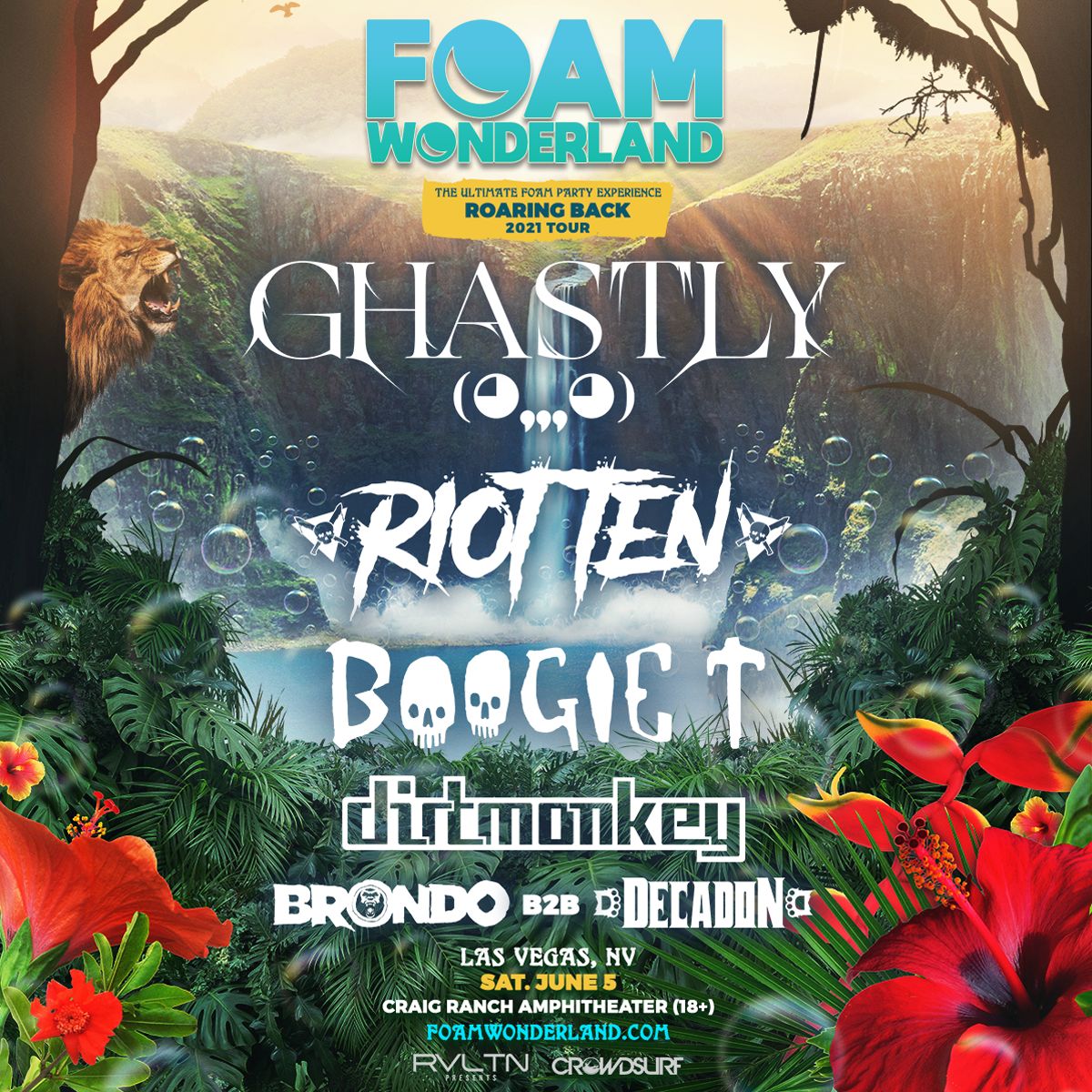 Buy Tickets to Foam Wonderland: Roaring Back 2021 in North Las Vegas on Jun...