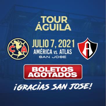 CLUB AMERICA VS ATLAS Tickets 1123 Coleman ave, San Jose, CA, United  States, 95110 | Ticketón